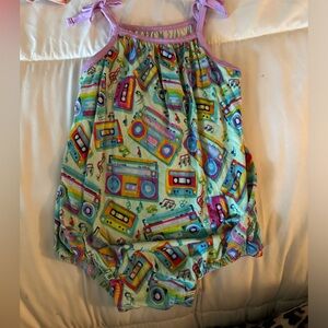 Birdie bean bamboo romper